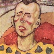 Nicolae Tonitza Clown oil painting on canvas
